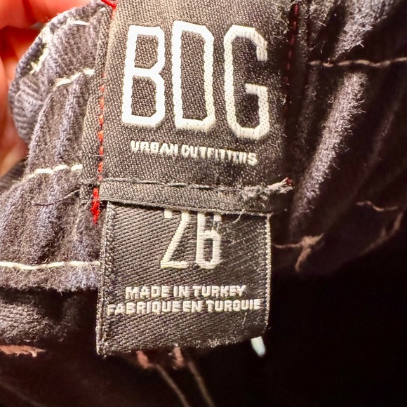 BDG‎ Urban Outfitters Womens Size 26 Skate Jean Cargo Contrast Stitch High Waist - Picture 4 of 6